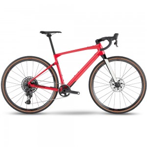 Велосипед гравел BMC URS 01 One Red AXS Eagle Red/Carbon/Green