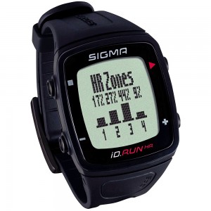 Часы спортивные SIGMA ID.RUN HR BLACK пульсометр